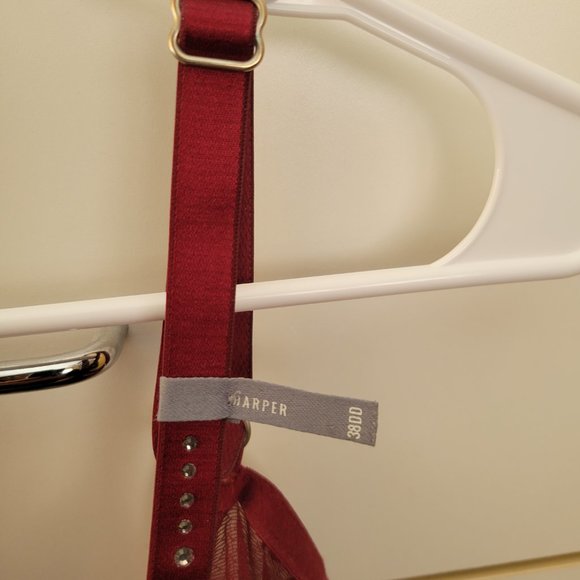 Aerie Harper Bra - 38DD (Burgundy/Maroon) - Picture 5 of 5